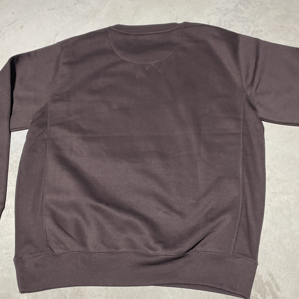 NWOT Brown University Adult Pullover Sweatshirt One Color Logo Athletic SZ L Ivy - Picture 9 of 10